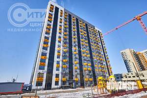 2-к квартира, строящийся дом, 48м2, 17/17 этаж