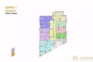 2-к квартира, вторичка, 56м2, 4/21 этаж