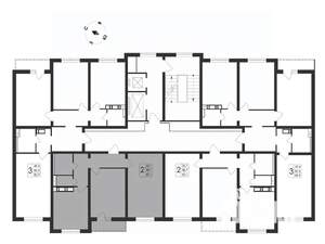 2-к квартира, вторичка, 60м2, 2/17 этаж