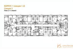 1-к квартира, вторичка, 34м2, 8/11 этаж