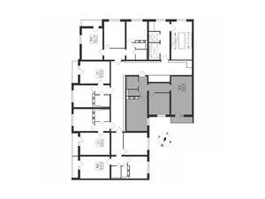 2-к квартира, вторичка, 61м2, 2/17 этаж