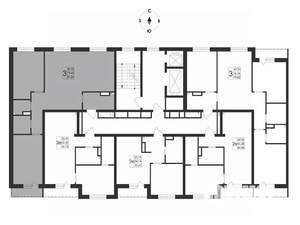 3-к квартира, вторичка, 81м2, 9/17 этаж