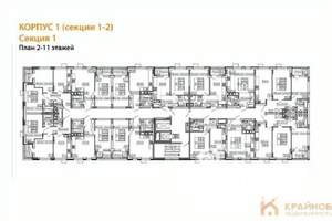 1-к квартира, вторичка, 40м2, 3/11 этаж