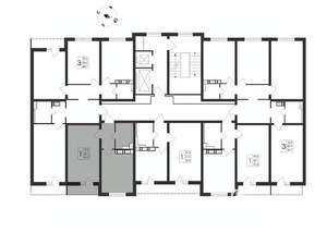 1-к квартира, вторичка, 42м2, 2/17 этаж