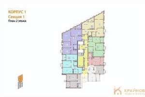 3-к квартира, сданный дом, 85м2, 2/21 этаж