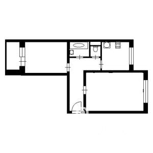 2-к квартира, вторичка, 50м2, 4/10 этаж