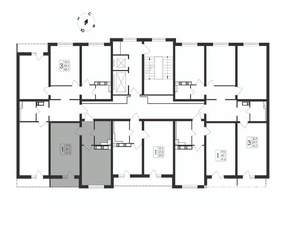 1-к квартира, вторичка, 42м2, 7/17 этаж