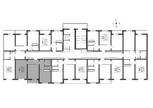 2-к квартира, вторичка, 60м2, 13/19 этаж