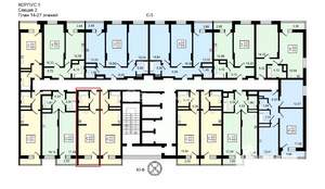 Студия квартира, строящийся дом, 27м2, 22/27 этаж