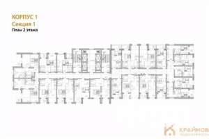 1-к квартира, вторичка, 40м2, 2/28 этаж