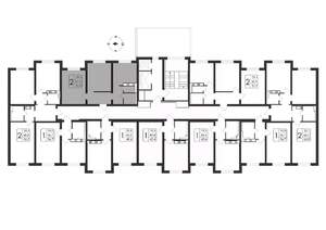 2-к квартира, вторичка, 52м2, 2/17 этаж