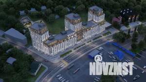 1-к квартира, строящийся дом, 39м2, 10/14 этаж