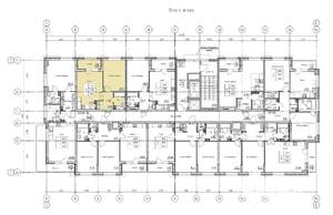 1-к квартира, вторичка, 50м2, 4/9 этаж