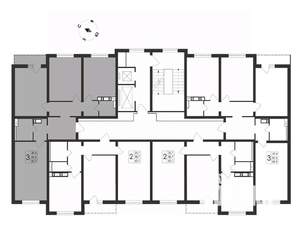 3-к квартира, вторичка, 86м2, 3/17 этаж