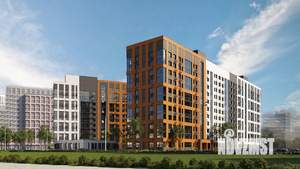 2-к квартира, строящийся дом, 58м2, 2/13 этаж