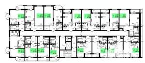 1-к квартира, строящийся дом, 45м2, 4/9 этаж