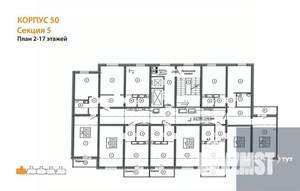 1-к квартира, вторичка, 38м2, 13/17 этаж