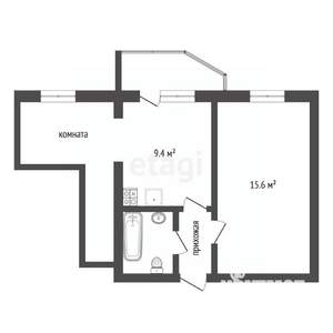 2-к квартира, вторичка, 55м2, 7/10 этаж