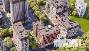 2-к квартира, строящийся дом, 70м2, 8/12 этаж