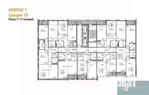 Студия квартира, вторичка, 50м2, 7/20 этаж