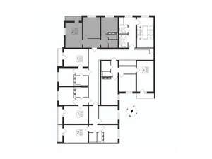 2-к квартира, вторичка, 53м2, 6/17 этаж