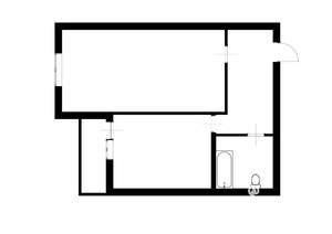 1-к квартира, вторичка, 36м2, 3/17 этаж