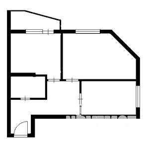 2-к квартира, вторичка, 51м2, 8/17 этаж