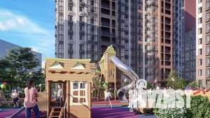 1-к квартира, строящийся дом, 34м2, 5/19 этаж
