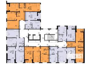 2-к квартира, вторичка, 60м2, 7/17 этаж