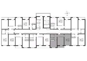 2-к квартира, вторичка, 60м2, 19/19 этаж