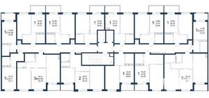 1-к квартира, вторичка, 38м2, 12/18 этаж