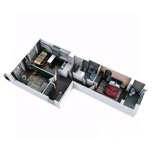 2-к квартира, вторичка, 83м2, 3/9 этаж