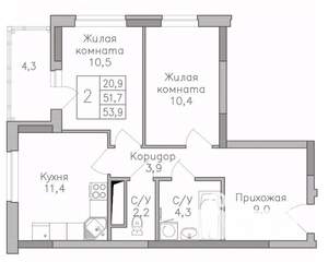 Фото квартиры на продажу (1)