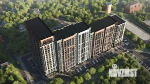 2-к квартира, строящийся дом, 45м2, 8/18 этаж