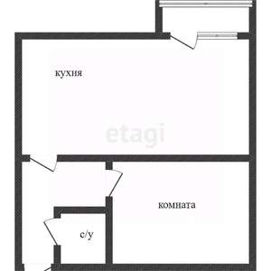 1-к квартира, вторичка, 39м2, 2/17 этаж