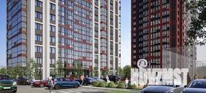 2-к квартира, строящийся дом, 45м2, 14/20 этаж