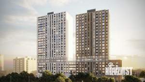 1-к квартира, строящийся дом, 40м2, 10/25 этаж