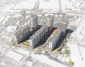 1-к квартира, строящийся дом, 21м2, 5/17 этаж