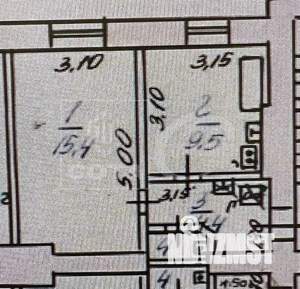 1-к квартира, вторичка, 32м2, 2/3 этаж