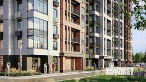 2-к квартира, строящийся дом, 55м2, 8/17 этаж