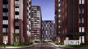 1-к квартира, строящийся дом, 34м2, 14/21 этаж