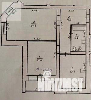 2-к квартира, вторичка, 71м2, 4/9 этаж