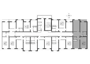 3-к квартира, вторичка, 89м2, 3/19 этаж