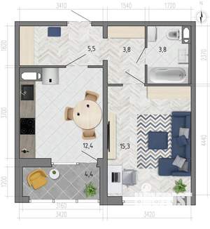 Фото квартиры на продажу (1)