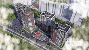 2-к квартира, строящийся дом, 54м2, 19/19 этаж