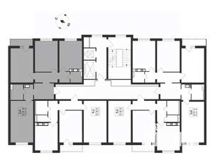 3-к квартира, вторичка, 86м2, 8/17 этаж