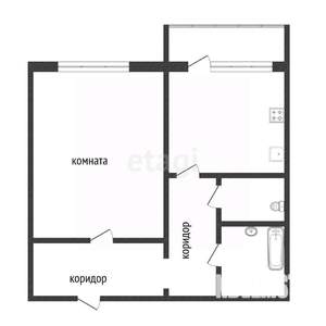 1-к квартира, вторичка, 35м2, 7/10 этаж
