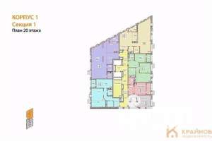 3-к квартира, сданный дом, 80м2, 20/21 этаж