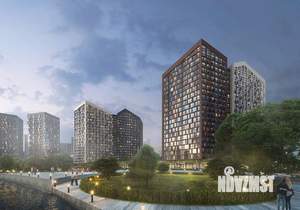 2-к квартира, строящийся дом, 56м2, 6/21 этаж