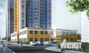 1-к квартира, строящийся дом, 43м2, 8/25 этаж